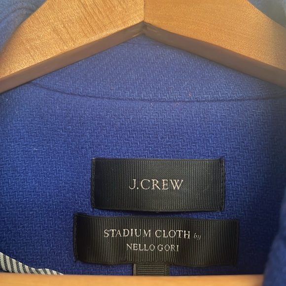 J.Crew Stadium cloth jacket size 0 - Picture 3 of 6